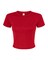 BELLA CANVAS Women’s Micro Rib Baby Tee for Casual Wear & Modern Layering Style